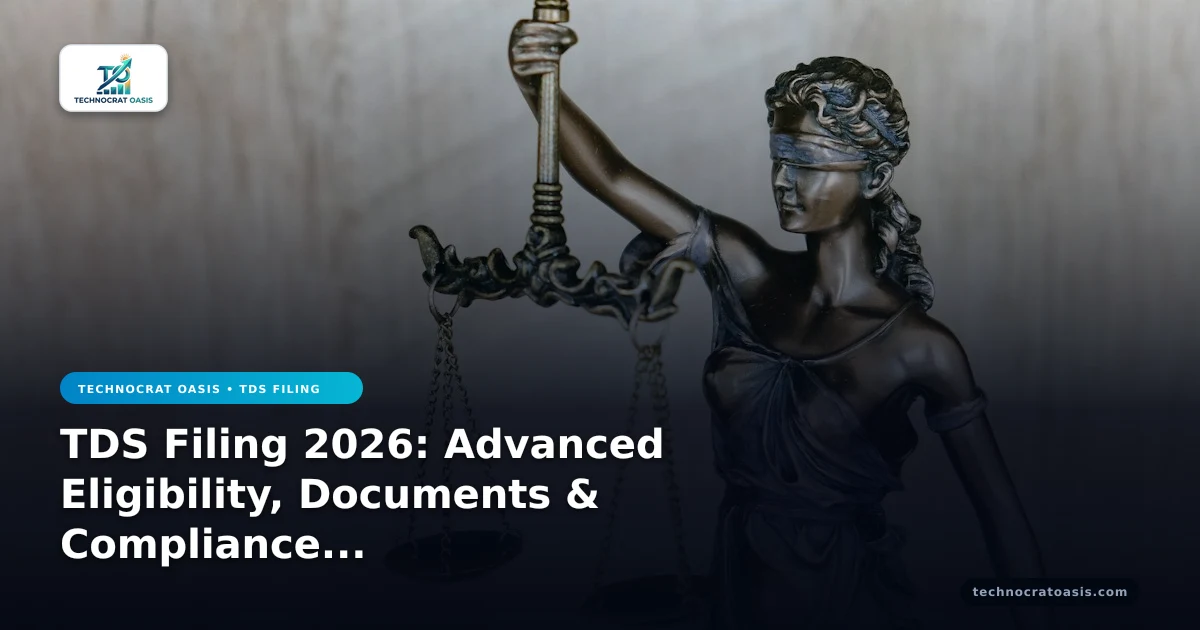 TDS Filing 2026: Advanced Eligibility, Documents & Compliance Mastery