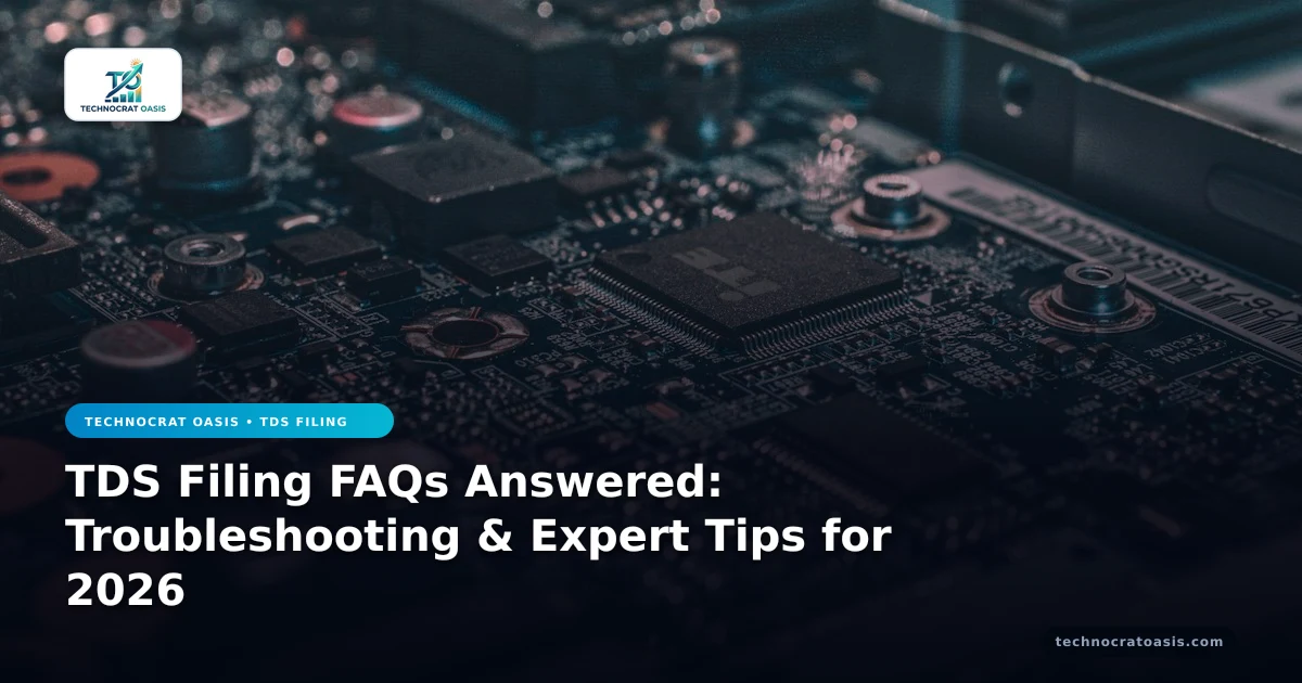 TDS Filing FAQs Answered: Troubleshooting & Expert Tips for 2026