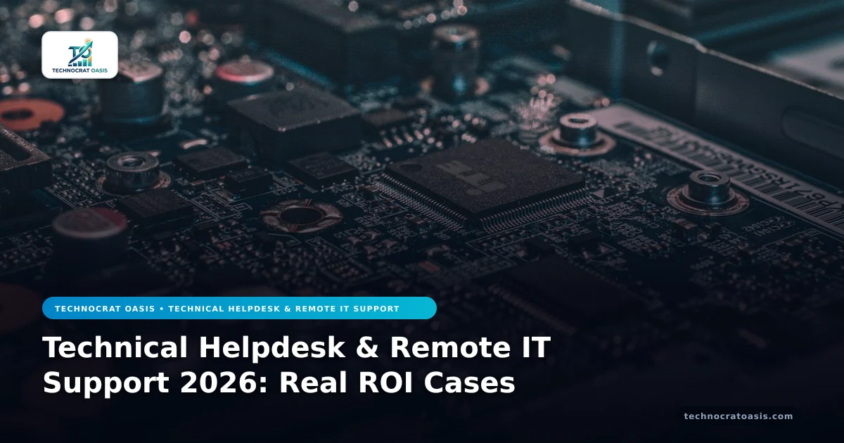 Technical Helpdesk & Remote IT Support 2026: Real ROI Cases