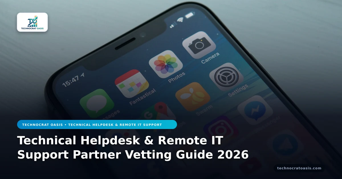 Technical Helpdesk & Remote IT Support Partner Vetting Guide 2026