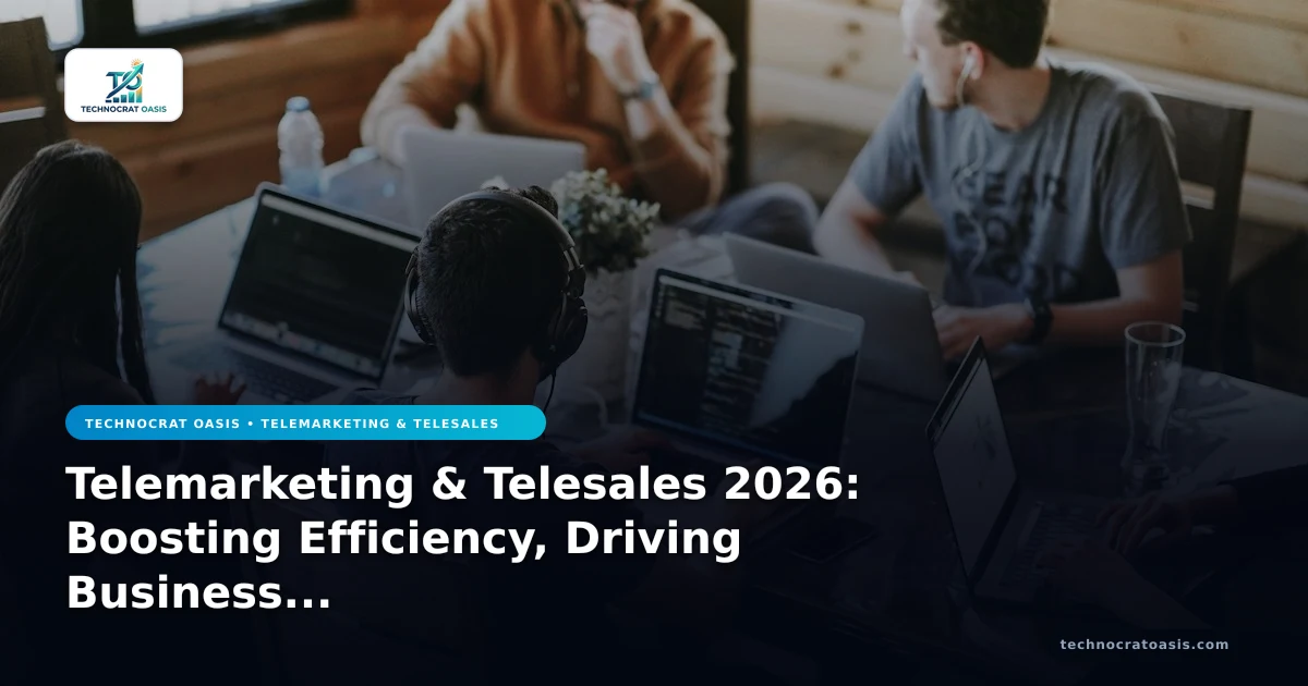 Telemarketing & Telesales 2026: Boosting Efficiency, Driving Business Value