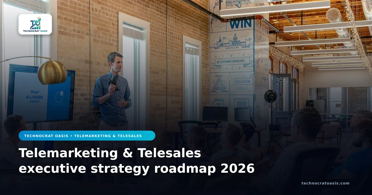 Telemarketing & Telesales executive strategy roadmap 2026