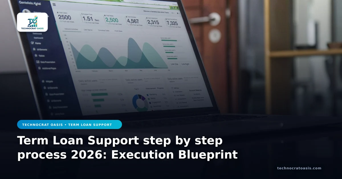Term Loan Support step by step process 2026: Execution Blueprint