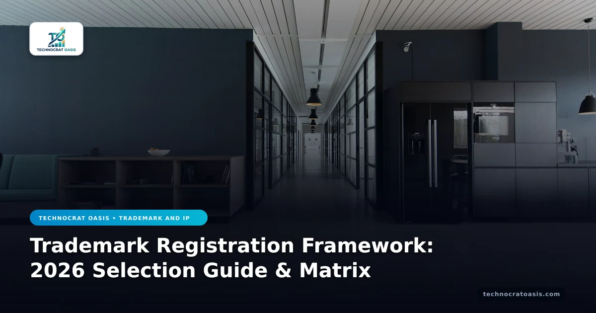Trademark Registration Framework: 2026 Selection Guide & Matrix