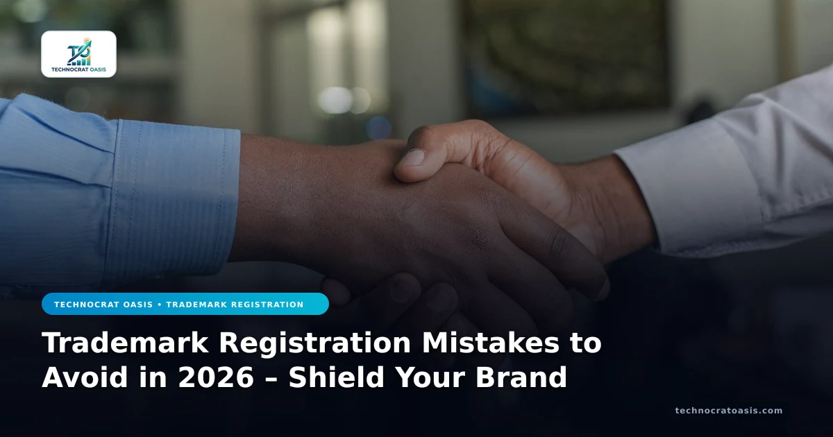 Trademark Registration Mistakes to Avoid in 2026 – Shield Your Brand