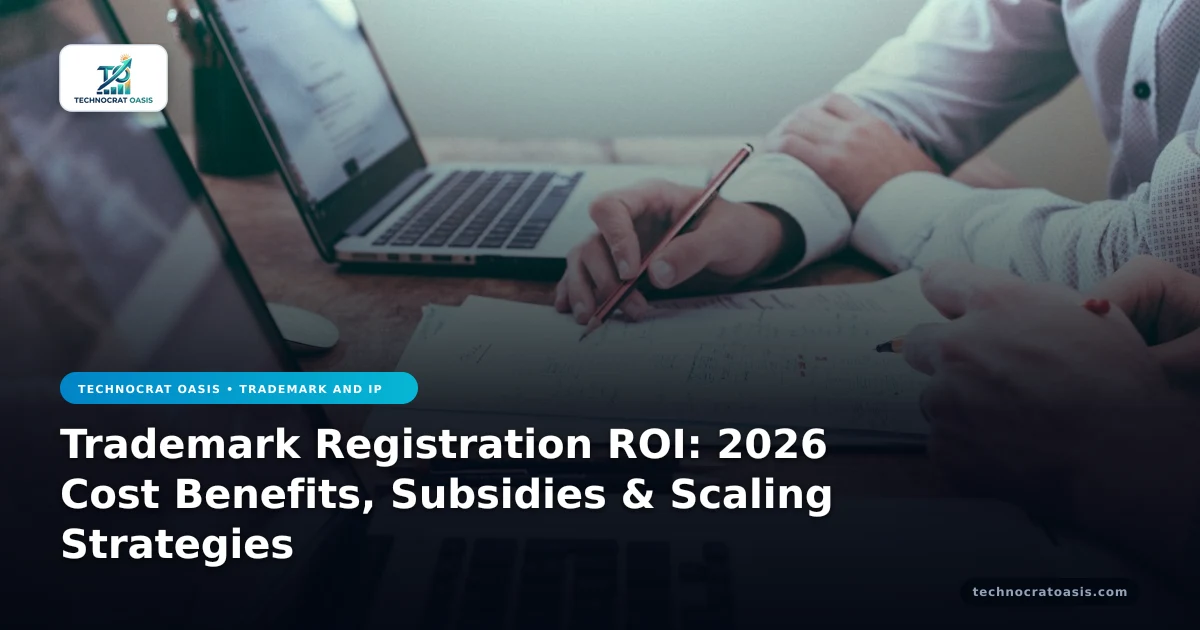 Trademark Registration ROI: 2026 Cost Benefits, Subsidies & Scaling Strategies