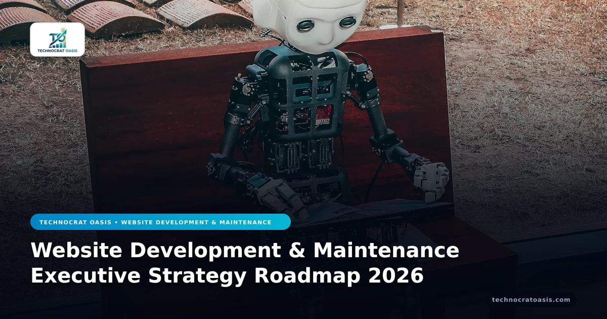 Website Development & Maintenance Executive Strategy Roadmap 2026